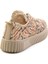 Bej Çok Renkli Leather Kadın Sneaker K01331175016 3