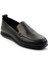 Siyah Leather Kadın Casual Ayakkabı K01331041703 2