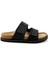 Siyah Leather Erkek Terlik E04801200101 1