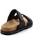 Siyah Leather Erkek Terlik E04801200101 3