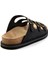 Siyah Leather Erkek Terlik E04801197901 3