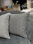 1 Adet Kırlent Kılıfı Dijital Baskı 43 x 43 cm Siyah Beyaz Fermuarlı 3