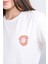 Çetinkaya Fithit 8329 Bayan Bisiklet Yaka 30/1 Penye Süprem Regular T-Shirt Krem 3