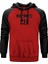 Muhammed Ali Black Text Kırmızı Renk Reglan Kol Kapşonlu Sweatshirt 1