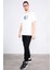 Çetinkaya Mentality 3719 Bisiklet Yaka Penye Regular Baskılı T-Shirt Krem 2
