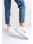 Valencıa Bağcıksız Cırt Cırtlı Ortopedik Taban Kadın Sneaker Spor Ayakkabı Bt - Beyaz 3