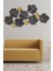 Doreart Black Bougainvillea Metal Duvar Tablosu, Ev Ofis Duvar Panosu CH114-1 2