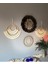 Wall Decoration Art Premium Rafya ve Makrome 4’lü Set 4