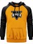 Gta Five Black Logo Sarı Renk Reglan Kol Kapşonlu Sweatshirt 1