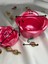 Pembe Gül Kapaklı Dekoratif Takı Kutusu, Gül Dekoratif Objesi, Dekoratif Kutusu 4
