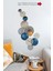 Doreart Bronte Metal Duvar Tablosu, Ev Ofis Duvar Panosu (Mavi-2) 1