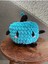 El Yapımı Örgü Mavi Junimo Stardew Valley Oyuncak Amigurumi 1