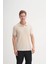 Polo Yaka Bej Erkek T-Shirt 4204 1