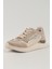 Annette Bej Deri Kadın Sneakers, Günlük Ayakkabı, Spor Ayakkabı 25072 3