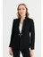 Dik Yaka Agraf Üstü Düğmeli Ceket 3