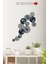 Doreart Bronte Metal Duvar Tablosu, Ev Ofis Duvar Panosu (Gri) 1