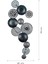 Doreart Bronte Metal Duvar Tablosu, Ev Ofis Duvar Panosu (Gri) 3