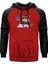 Cloud 9 Teemo Kırmızı Renk Reglan Kol Kapşonlu Sweatshirt 1