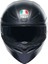 K1 S Mono Matt Black Kask 3