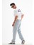 Erkek Baggy Fit Likrasız Rahat Kesim %100 Pamuk Loose Jean Kot Pantolon 1