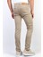 Erkek Bej Slim Fit Esnek Likralı Jean Kot Pantolon HLTHE001966 3