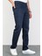 Erkek Lacivert Regular Fit Rahat Kesim Esnek Likralı Denim Jeans Kot Pantolon HLTHE003005 2