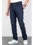 Erkek Lacivert Regular Fit Rahat Kesim Esnek Likralı Denim Jeans Kot Pantolon HLTHE003005 3