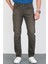 Erkek Çam Yeşili Regular Fit Rahat Kesim Esnek Likralı Denim Jeans Kot Pantolon HLTHE001915 1