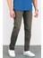 Erkek Çam Yeşili Regular Fit Rahat Kesim Esnek Likralı Denim Jeans Kot Pantolon HLTHE001915 4