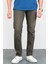 Erkek Çam Yeşili Regular Fit Rahat Kesim Esnek Likralı Denim Jeans Kot Pantolon HLTHE001915 6