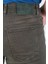 Erkek Çam Yeşili Regular Fit Rahat Kesim Esnek Likralı Denim Jeans Kot Pantolon HLTHE001915 7