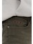 Erkek Koyu Haki Slim Fit Dar Kesim Esnek Likralı Denim Jeans Kot Pantolon HLTHE001986 5