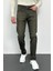 Erkek Ramos Çam Yeşili Regular Fit Likralı Jean Kot Pantolon Dunkles Khaki 33/30 3