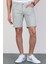 Erkek Baby Blue Slim Kesim Comfort Likralı Denim Esnek Jeans Kot Şort Thomas-Baby Blue 5
