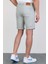 Erkek Baby Blue Slim Kesim Comfort Likralı Denim Esnek Jeans Kot Şort Thomas-Baby Blue 6