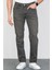 Erkek Açık Haki Regular Fit Rahat Kesim Esnek Likralı Denim Jeans Kot Pantolon HLTHE001910 2