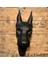Doberman Köpek Büst Duvar Biblo Siyah 1