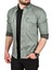 Slim Fit Kolay Ütülenebilir Pamuklu Spor Gömlek Likralı Kot Gömlek 2502505 5