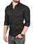 Slim Fit Kolay Ütülenebilir Pamuklu Spor Gömlek Likralı Kot Gömlek 2502505 4