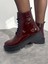 Winterfly Deri Bordo Kadın Bot 2