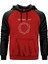 Paradise Lost Logo Kırmızı Renk Reglan Kol Kapşonlu Sweatshirt 1
