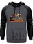 Skelton Cowboy Bar Gri Renk Reglan Kol Kapşonlu Sweatshirt 1
