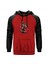 Deadpool Wolverine Movie Kırmızı Renk Reglan Kol Kapşonlu Sweatshirt 1