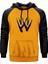 Wolverine Logo Sarı Renk Reglan Kol Kapşonlu Sweatshirt 1