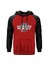 Wasp Logo Kırmızı Renk Reglan Kol Kapşonlu Sweatshirt 1