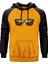 Highway Reflection Sarı Renk Reglan Kol Kapşonlu Sweatshirt 1