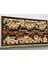 Ahşap Akustik Panel 120*60 cm Duvar Dekorasyonu Ahşap Tablo 4