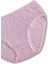 %100 Pamuklu Kız Çocuk Pembe Beyaz Krem Slip Külot 6lı Set 2