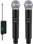 Menashop Metrashop Kablosuz Karaoke Mikrofonu 6.35MM Amfi Hoparlör Için 600 Hz Ila 800 Khz Çok Amaçlı Tak ve Çalıştır Kablosuz Mikrofon Dış Mekan Için WN06 (Ciftli-Wn-06) 1