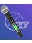 Menashop Metrashop Kablosuz Karaoke Mikrofonu 6.35MM Amfi Hoparlör Için 600 Hz Ila 800 Khz Çok Amaçlı Tak ve Çalıştır Kablosuz Mikrofon Dış Mekan Için WN06 (Ciftli-Wn-06) 2